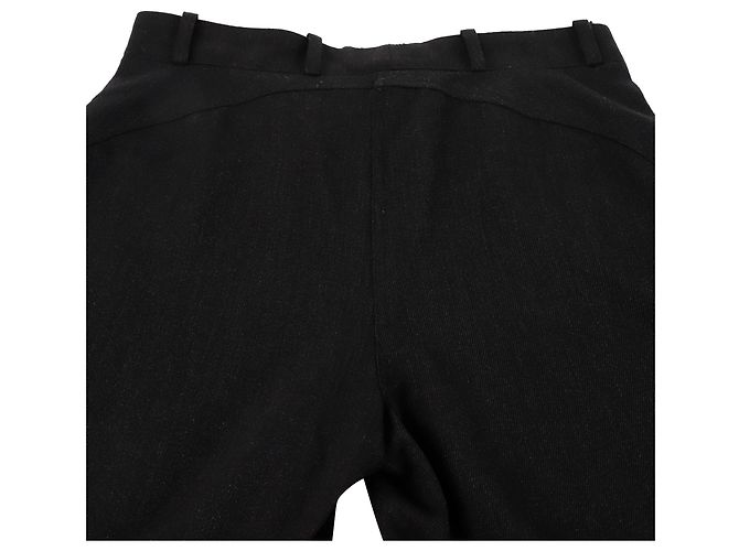 Hermès Pantalones de Lana Talla Gris - vista 10