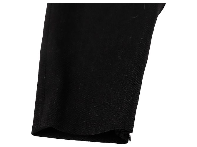 Hermès Pantalones de Lana Talla Gris - vista 8