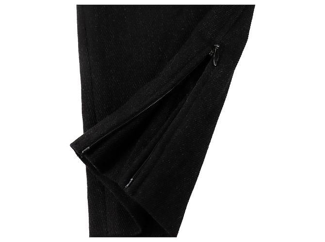 Hermès Pantalones de Lana Talla Gris - vista 9