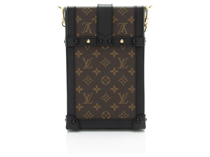 Pochette Verticale in Tela Monogram Louis Vuitton Nero - vista 3