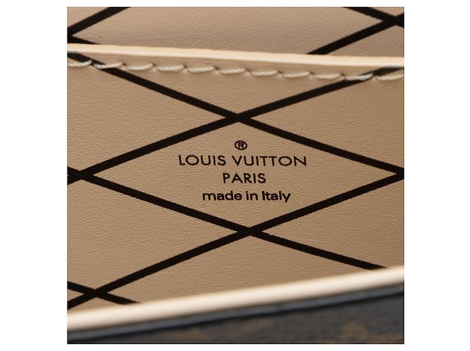 Pochette Verticale in Tela Monogram Louis Vuitton Nero - vista 8
