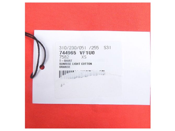 Camiseta de algodón Bottega Veneta Naranja - vista 8