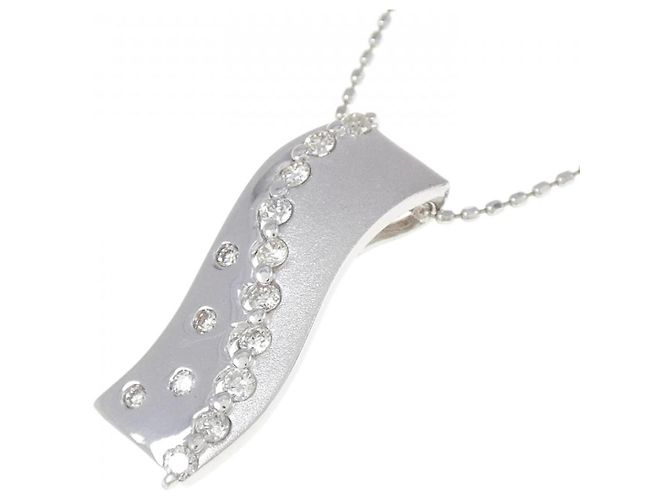 Autre Marque Collana di diamanti in oro bianco Au750 Argento - vista 3