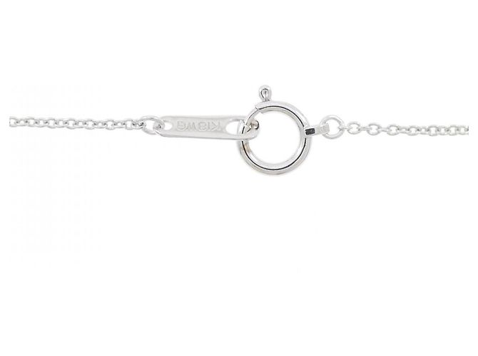 Autre Marque Collana con diamante a forma di cuore Au750 Argento - vista 5