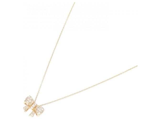 Autre Marque Collana in diamante a nastro Au750 Rosa - vista 2