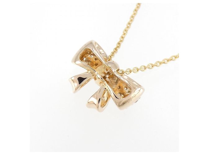 Autre Marque Collana in diamante a nastro Au750 Rosa - vista 4
