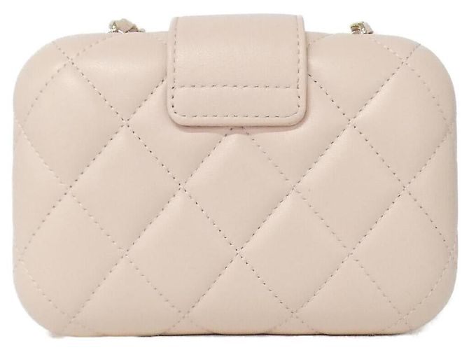 Timeless Clutch a Catena in Pelle di Agnello Chanel Rosa - vista 2