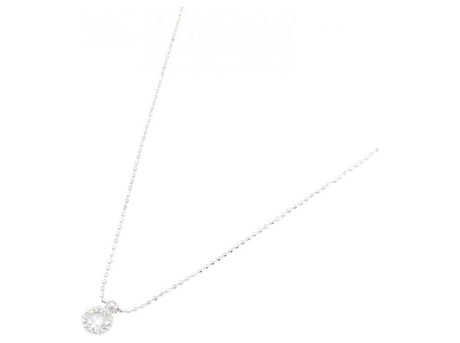 Autre Marque Collana di diamanti in oro bianco Au750 Argento - vista 2