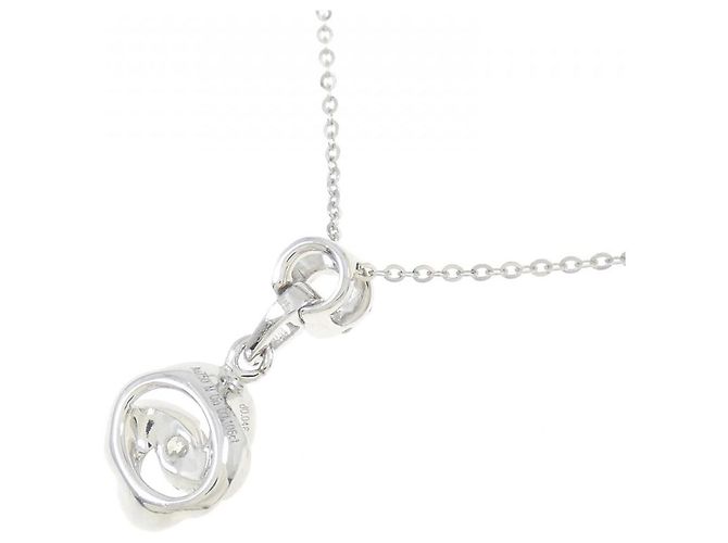 Autre Marque Collana in diamante in oro bianco 750 Argento - vista 4