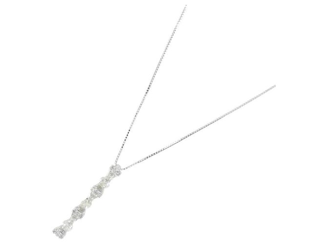 Autre Marque Collana in diamante in oro bianco Au750 Argento - vista 2