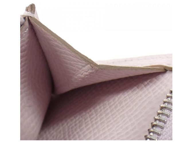 Béarn Hermès Cartera Hermes Bearn Combine Epsom Rosa - vista 10