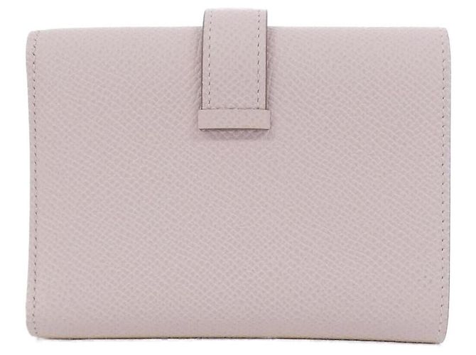 Béarn Hermès Cartera Hermes Bearn Combine Epsom Rosa - vista 2