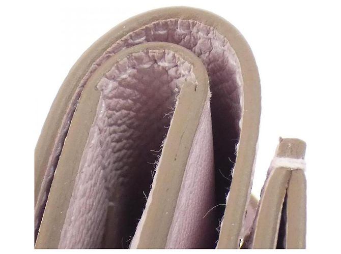 Béarn Hermès Cartera Hermes Bearn Combine Epsom Rosa - vista 4