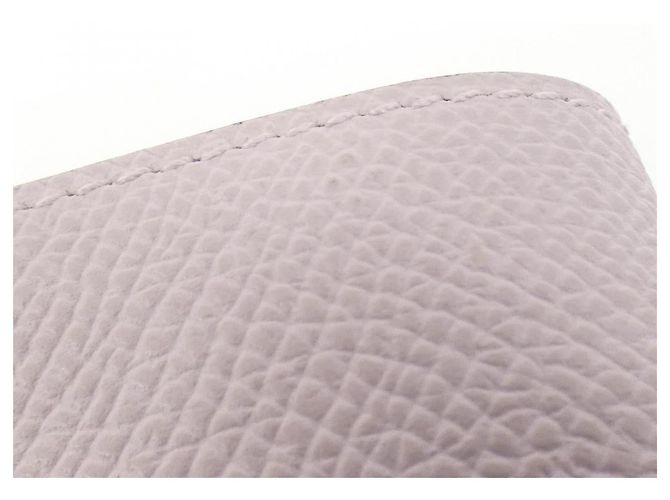 Béarn Hermès Cartera Hermes Bearn Combine Epsom Rosa - vista 5