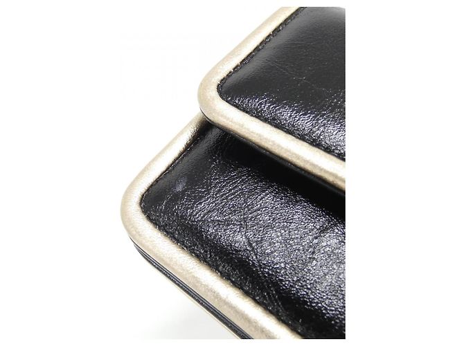 Timeless Clutch a Catena in Pelle di Agnello Chanel Nero - vista 3