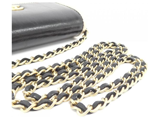 Timeless Clutch a Catena in Pelle di Agnello Chanel Nero - vista 5