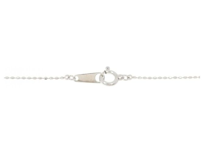 Autre Marque Collana in diamante a forma di cuore 2 vie Au750 Argento - vista 5