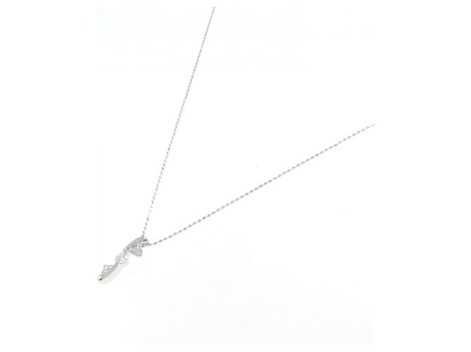 Autre Marque Collana in diamante in oro bianco Au750 Argento - vista 2