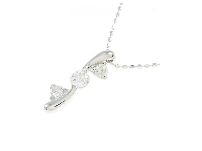 Autre Marque Collana in diamante in oro bianco Au750 Argento - vista 3