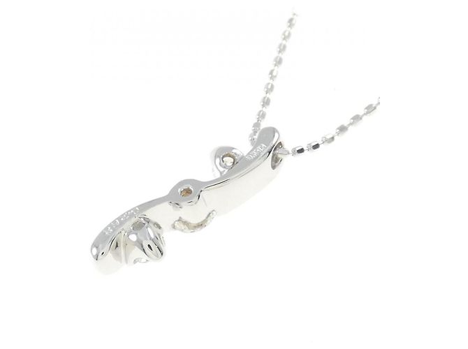 Autre Marque Collana in diamante in oro bianco Au750 Argento - vista 4