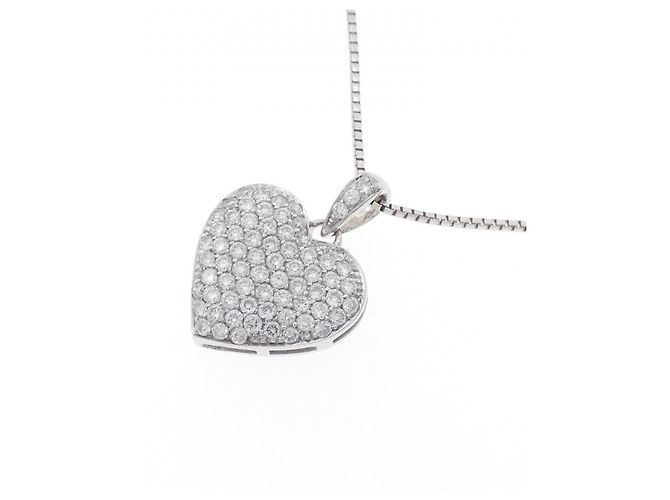 Autre Marque Collana in Au750 con Diamanti Argento - vista 3