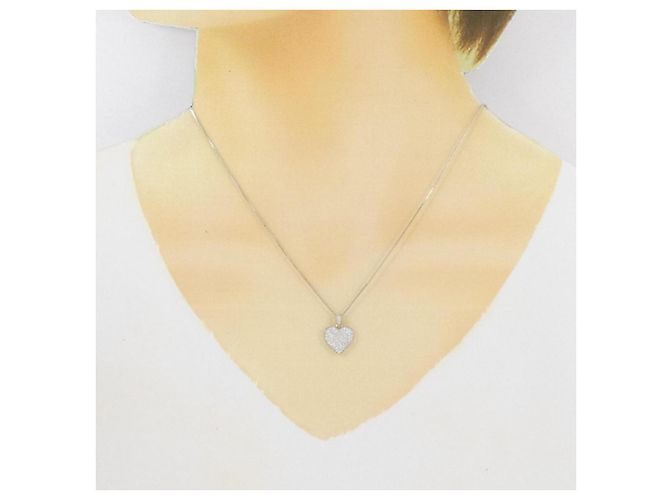 Autre Marque Collana in Au750 con Diamanti Argento - vista 6
