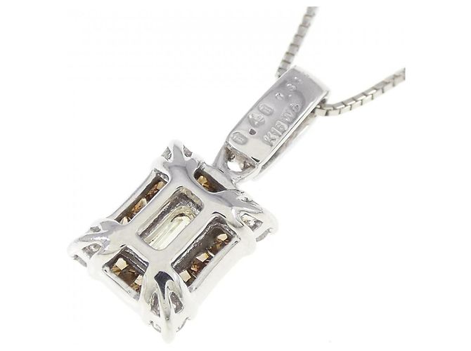 Autre Marque Collana con diamanti Au750 Argento - vista 4