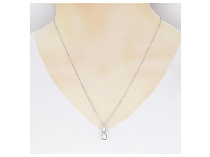 Autre Marque Collana con diamanti Au750 Argento - vista 6