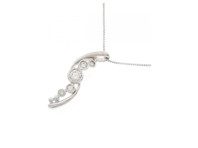 Autre Marque Collana in Au750 e Diamanti Argento - vista 3