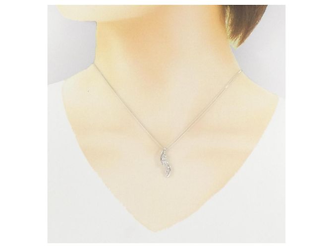 Autre Marque Collana in Au750 e Diamanti Argento - vista 6