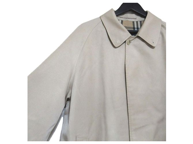 Abrigo Balmacaan Burberrys Beige - vista 3