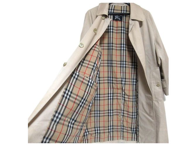Abrigo Balmacaan Burberrys Beige - vista 4
