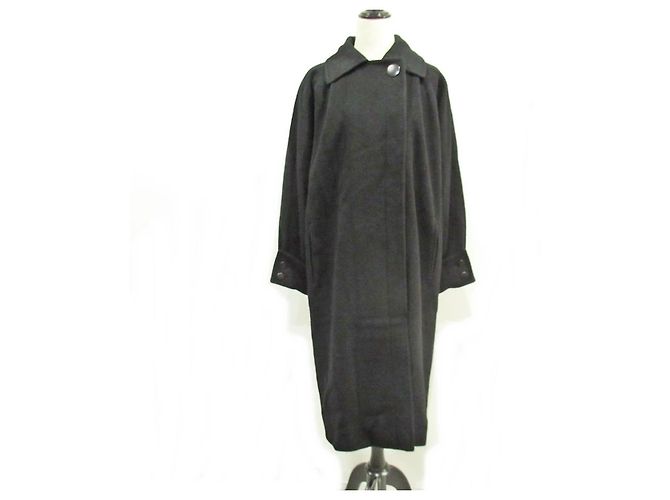 Autre Marque Abrigo Largo Dejac Aquascutum Negro - vista 2