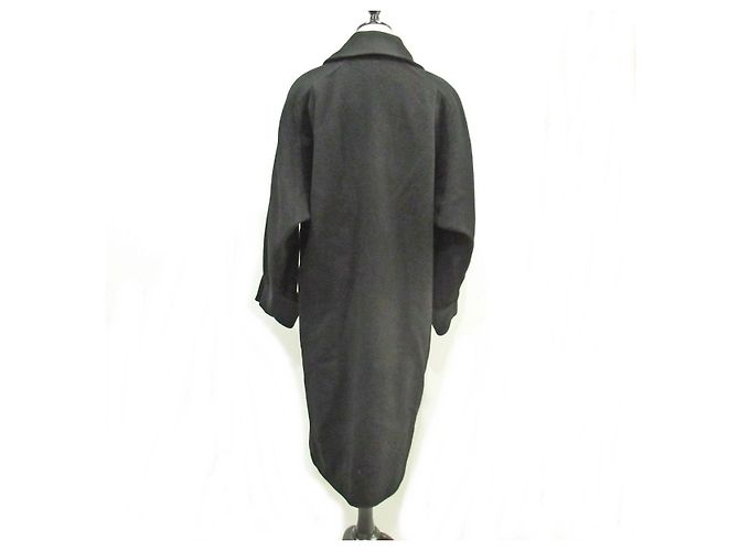 Autre Marque Abrigo Largo Dejac Aquascutum Negro - vista 3