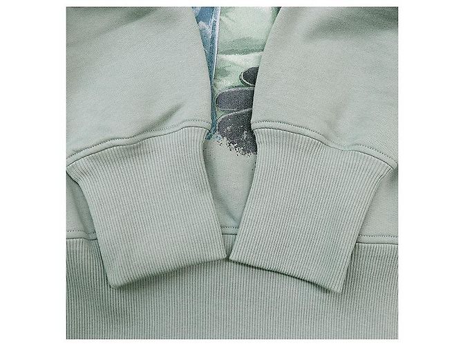 Moncler Genius 1952 x Disney OS MUPPETS Suéter de Algodão Verde - vista 6