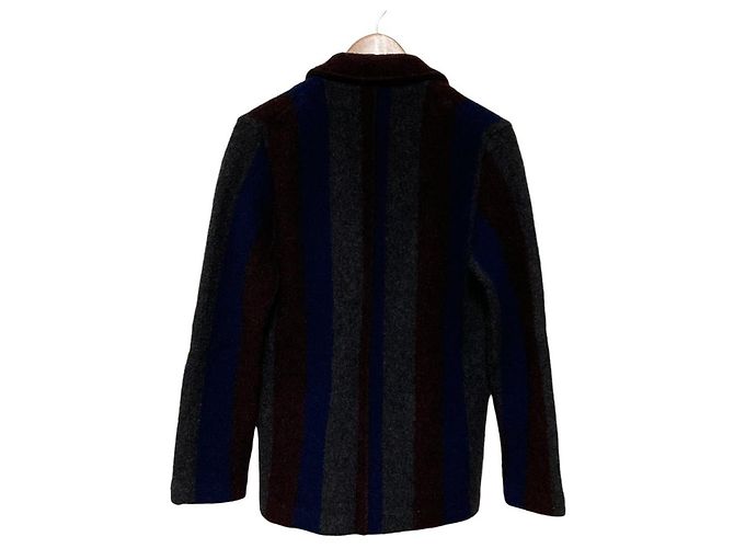 Autre Marque Chaqueta de Punto a Medida Altea Castaño Azul marino - vista 2