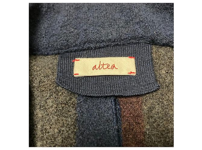 Autre Marque Chaqueta de Punto a Medida Altea Castaño Azul marino - vista 3