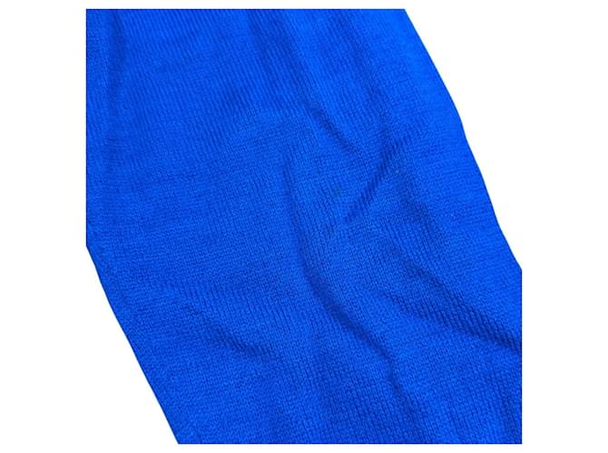 Autre Marque Russeluno Strick Golfpullover Rot Blau - Ansicht 9
