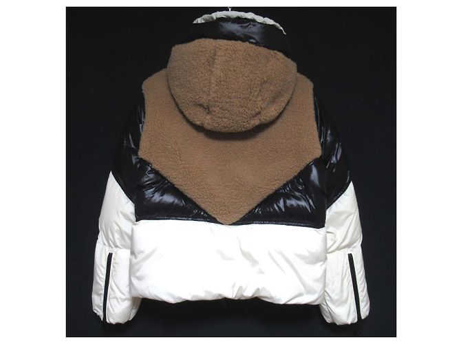Autre Marque Chaqueta de plumas de nylon BOSS Plockena Boa Castaño Negro Blanco - vista 2