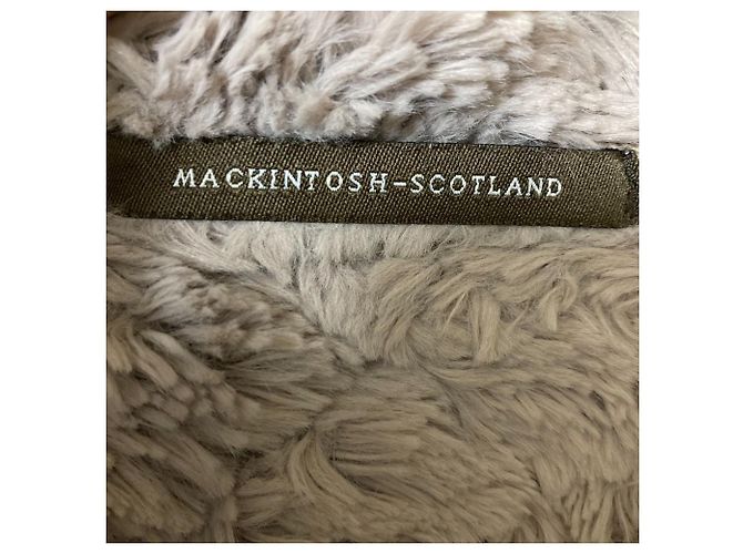 Autre Marque Casaco acolchoado Mackintosh Marrom Cinza antracite - vista 7