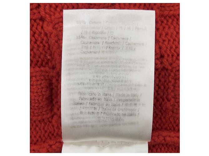 Fendi Cashmere-Mix Strickpullover Rot - Ansicht 8