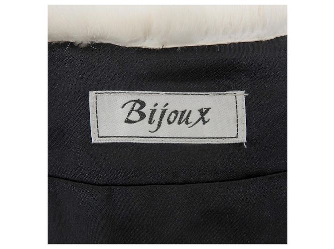 Autre Marque Giacca in Mink con Perle Nero Bianco - vista 7