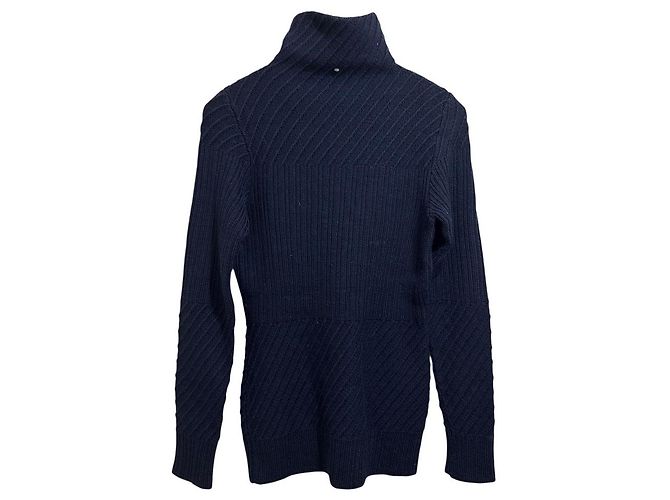 Strickpullover mit Rollkragen Max Mara SPORTMAX Blau Marineblau - Ansicht 2