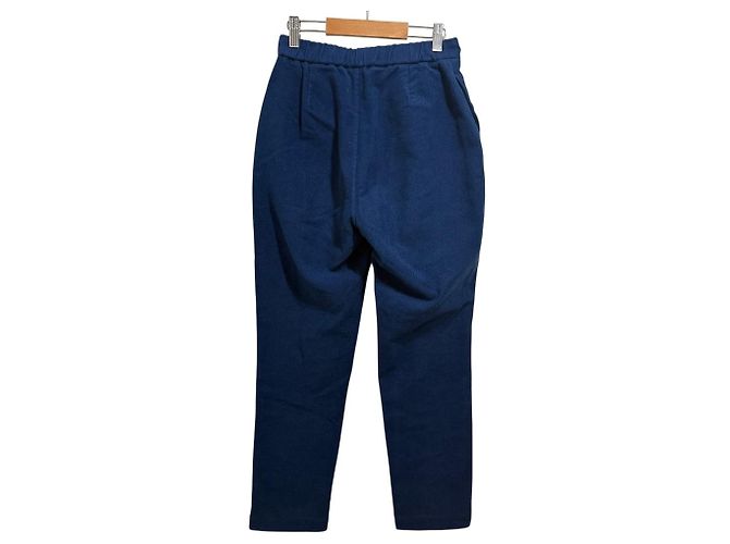 Autre Marque Pantalones Easy Tapered Stretch 45R Azul Azul marino - vista 2