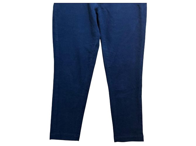 Autre Marque Pantalones Easy Tapered Stretch 45R Azul Azul marino - vista 4