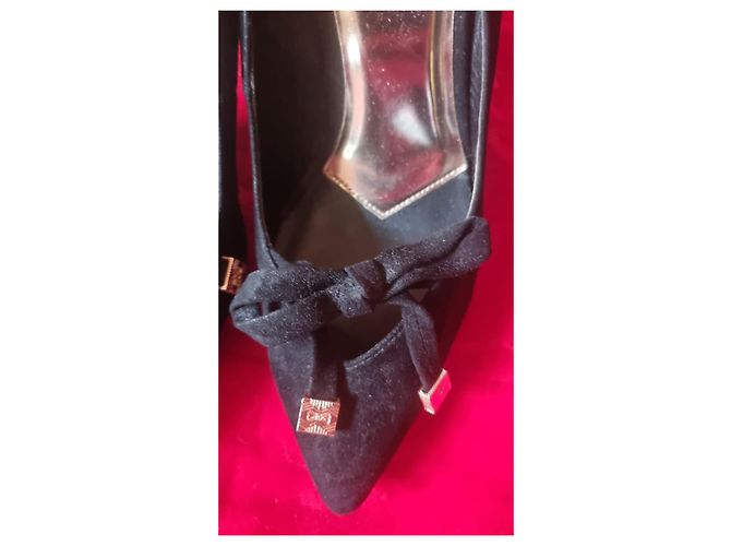 Décolleté Ted Baker Neri con Fiocco Nero - vista 3