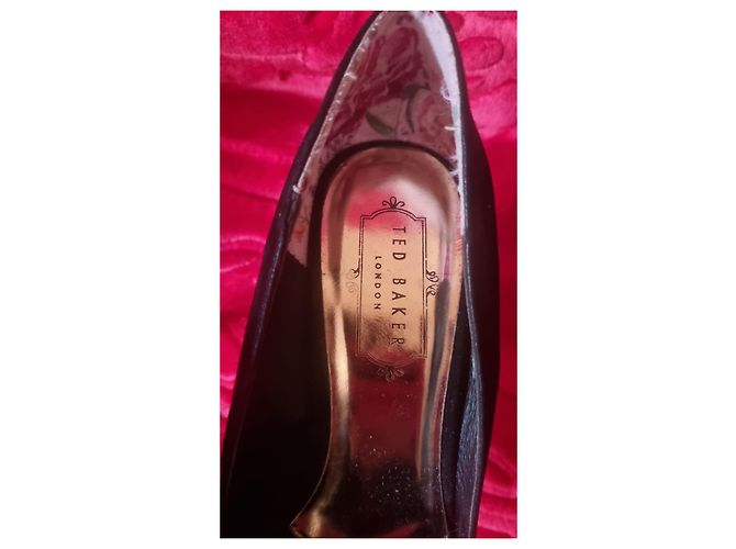 Décolleté Ted Baker Neri con Fiocco Nero - vista 4