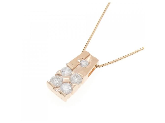 Autre Marque Collana di diamanti Au750 Rosa - vista 3