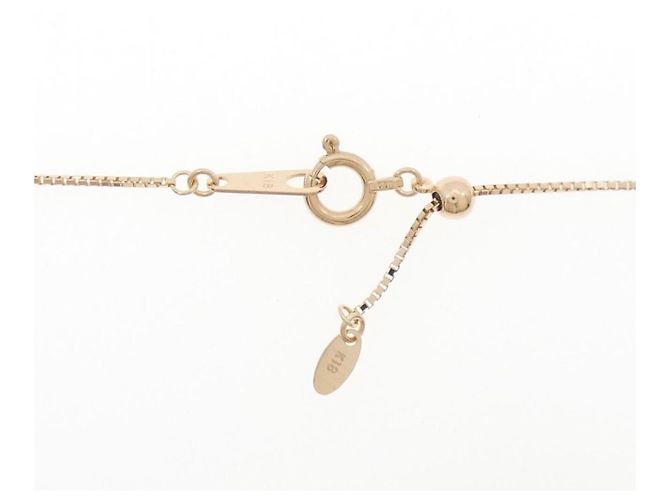 Autre Marque Collana in oro rosa Au750, oro bianco, rubino e diamanti D'oro - vista 5