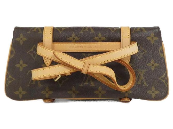 Riñonera Monograma Louis Vuitton Castaño - vista 2